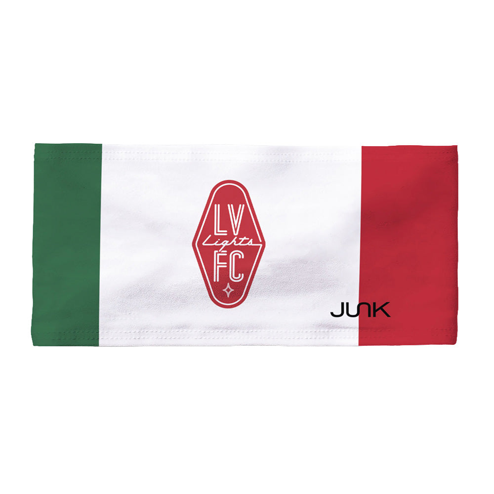 Las Vegas Lights FC JUNK Crest Logo Mexico Flag Big Bang Lite Headband