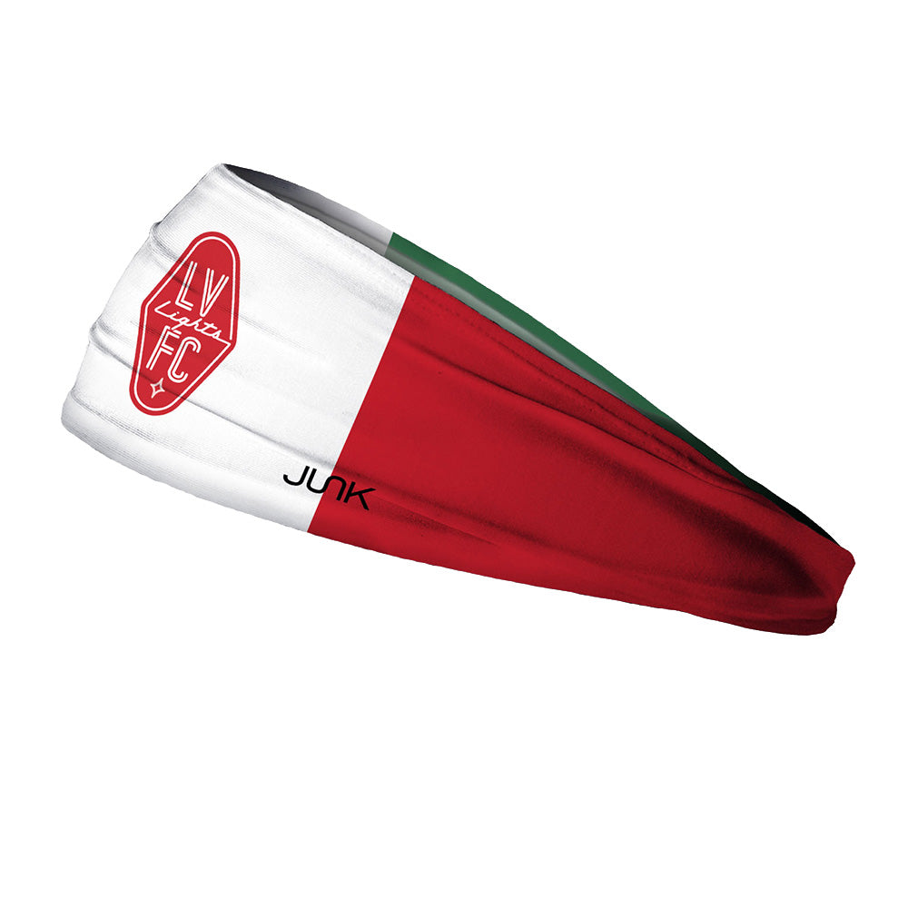 Las Vegas Lights FC JUNK Crest Logo Mexico Flag Big Bang Lite Headband