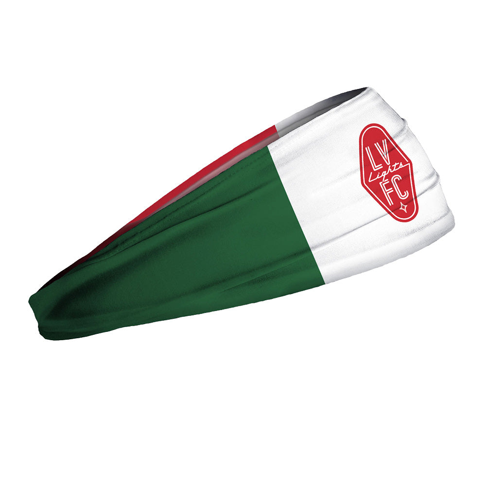 Las Vegas Lights FC JUNK Crest Logo Mexico Flag Big Bang Lite Headband