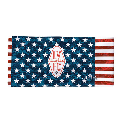 Las Vegas Lights FC JUNK Crest Logo USA Flag Big Bang Lite Headband
