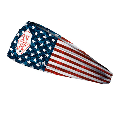 Las Vegas Lights FC JUNK Crest Logo USA Flag Big Bang Lite Headband