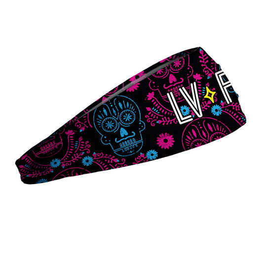Las Vegas Lights FC JUNK LVFC Sugar Skull Big Bang Lite Headband