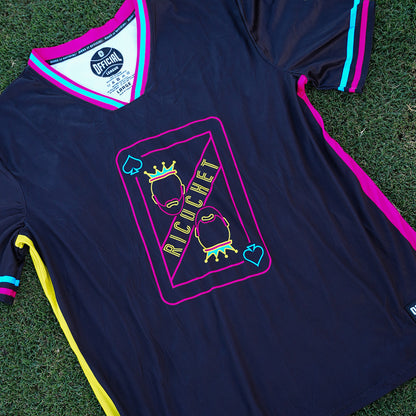 Las Vegas Lights FC Official League Ricochet Wrestling Night Black Soccer Jersey