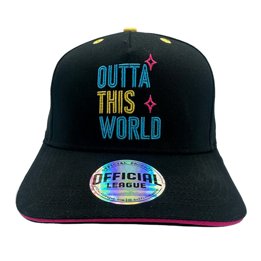 Las Vegas Lights FC Official League Ricochet Wrestling Night Black Snapback Cap