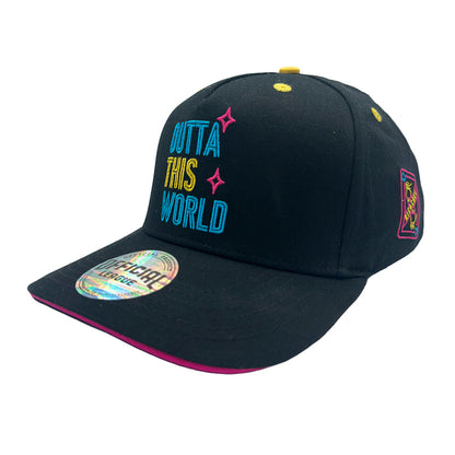 Las Vegas Lights FC Official League Ricochet Wrestling Night Black Snapback Cap