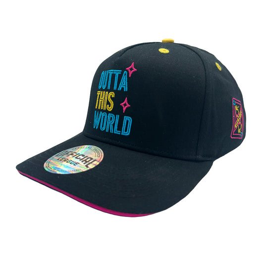 Las Vegas Lights FC Official League Ricochet Wrestling Night Black Snapback Cap