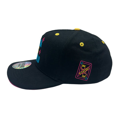 Las Vegas Lights FC Official League Ricochet Wrestling Night Black Snapback Cap
