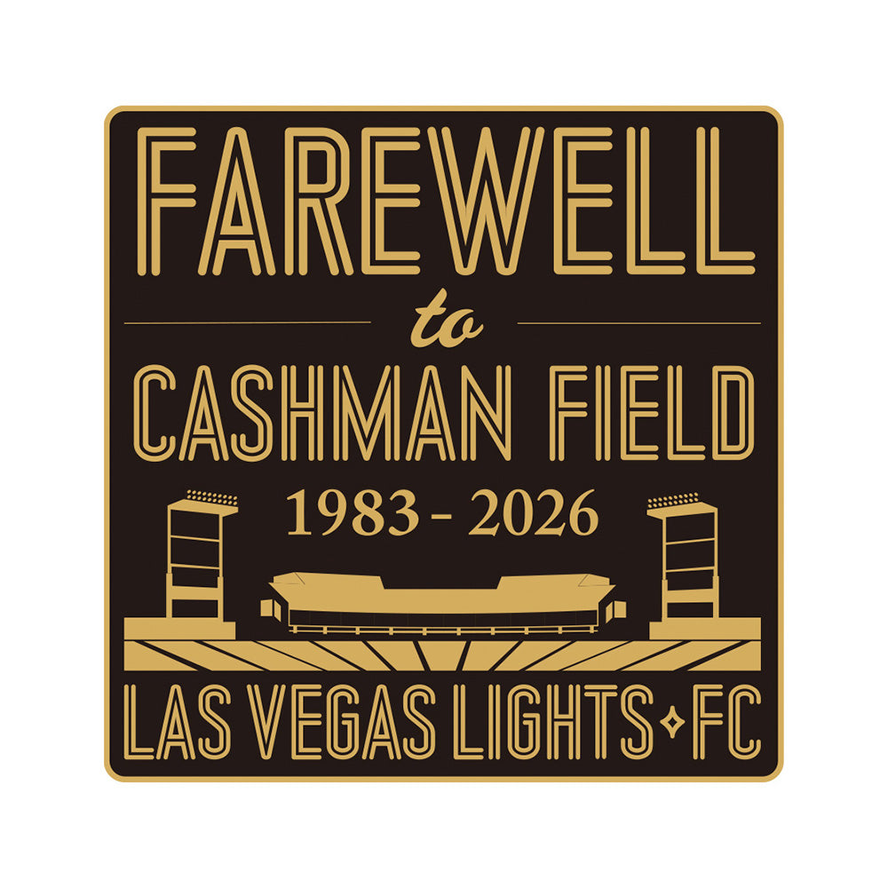 Las Vegas Lights FC Pro Specialties Group Farewell to Cashman Field Pin