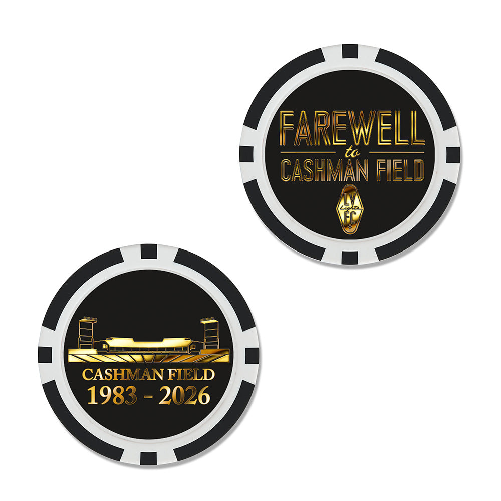 Las Vegas Lights FC Wincraft Farewell to Cashman Field 2-Sided Poker Chip Ball Marker