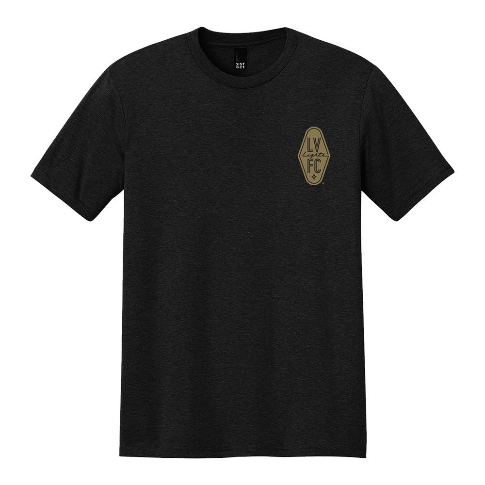 Las Vegas Lights FC GoTeez Farewell to Cashman Field Black Tri-Blend T-Shirt
