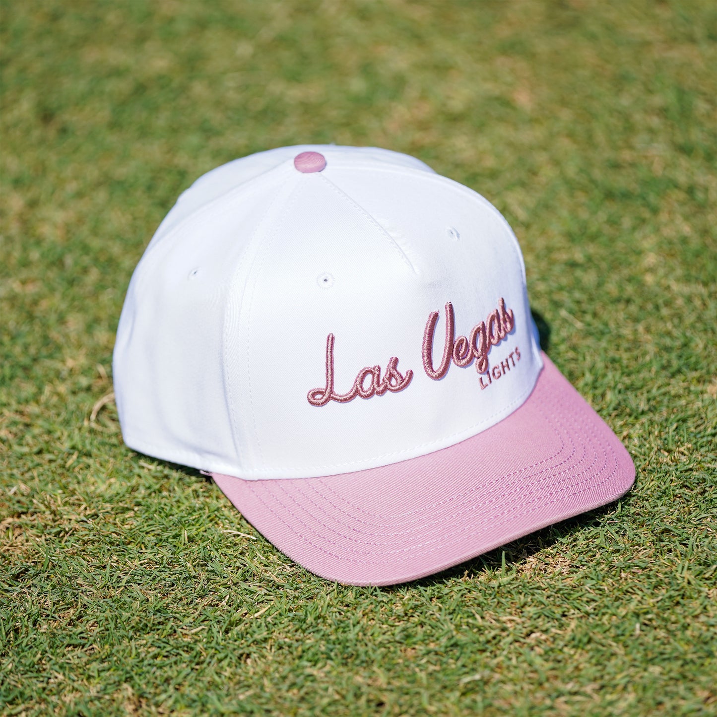 Las Vegas Lights FC Legacy Hat - Stone/Dusty Rose