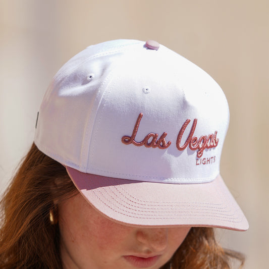 Las Vegas Lights FC Legacy Hat - Stone/Dusty Rose