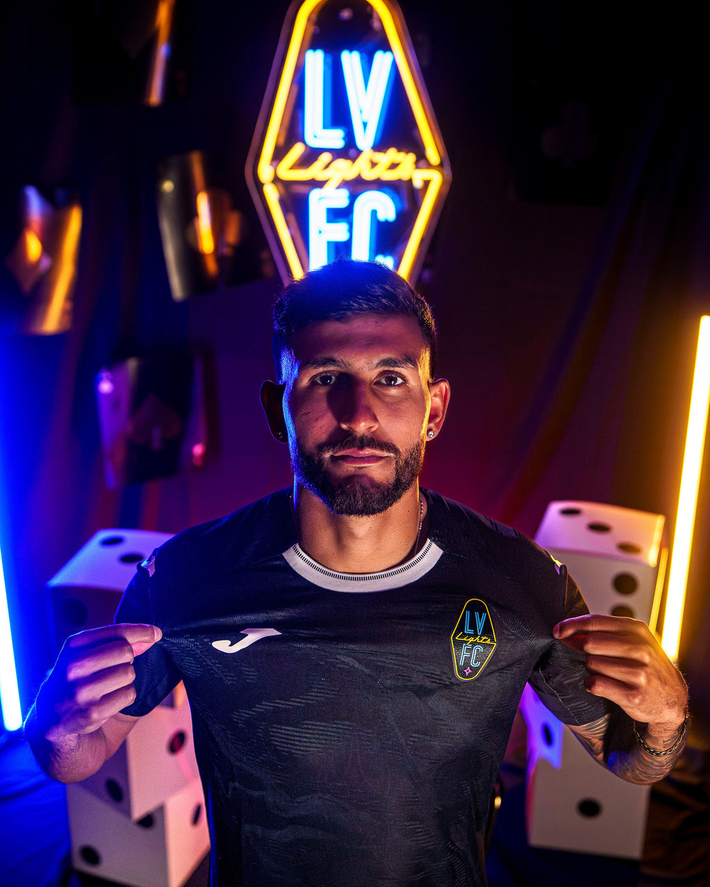 Las Vegas Lights FC Joma 2026 High Roller Home Jersey