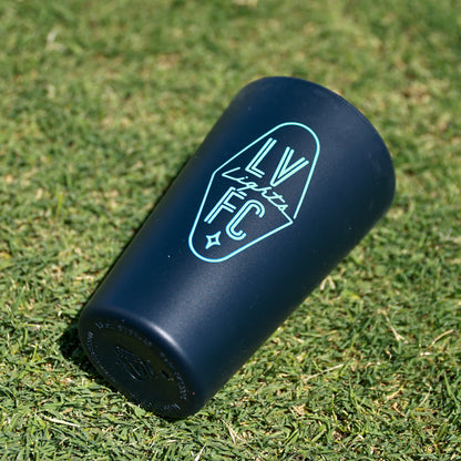 Las Vegas Lights FC Wincraft Black Silicone 16oz Pint Glass