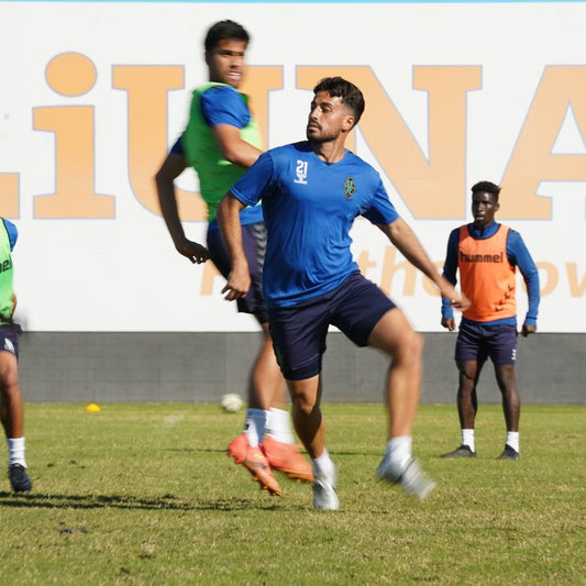 Las Vegas Lights FC Hummel 2025 Short Sleeve Training Top Blue