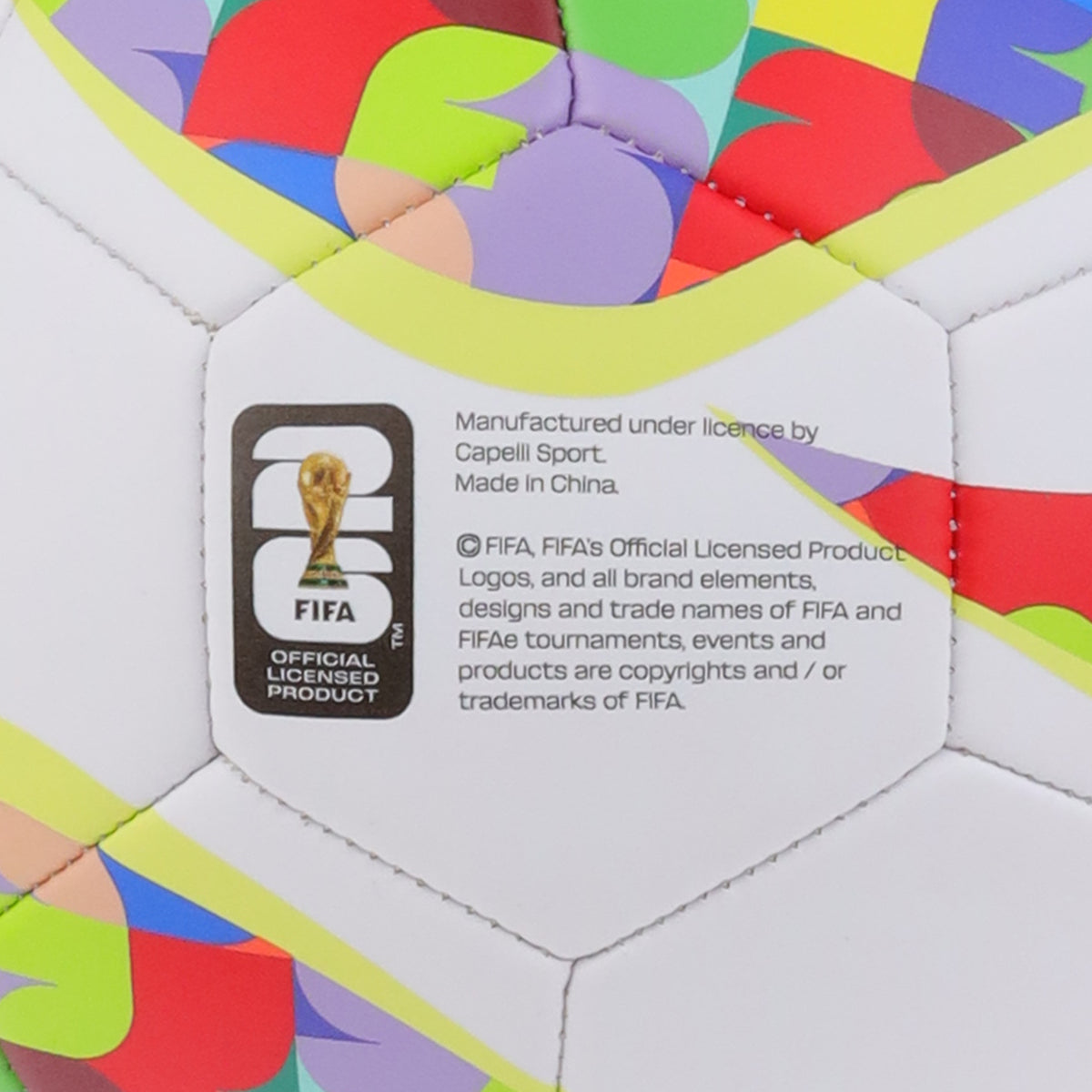 FIFA World Cup 26 Spiral Mini Size 3 Soccer Ball