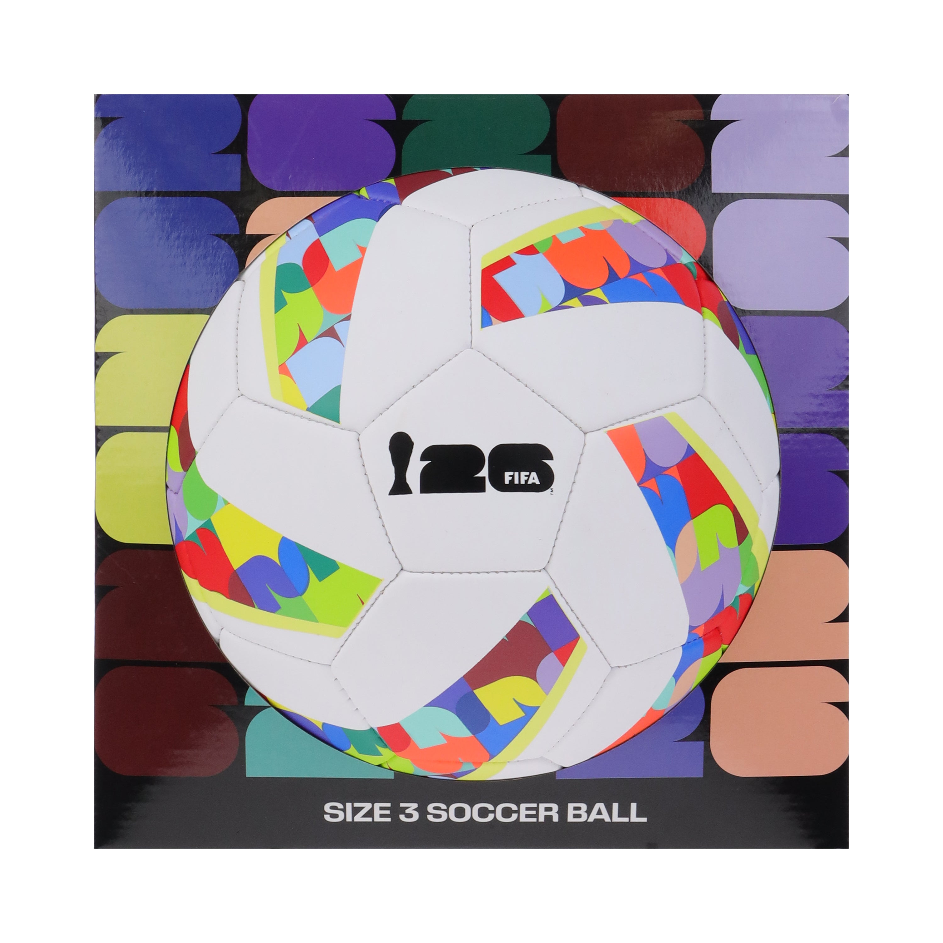 FIFA World Cup 26 Spiral Mini Size 3 Soccer Ball – Las Vegas