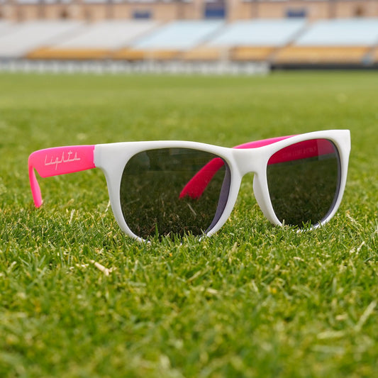 Las Vegas Lights FC Pink & White Sunglasses