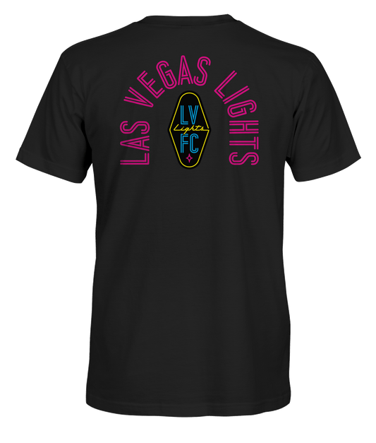 Las Vegas Lights FC 1863 FC True To Glory Tee-Black