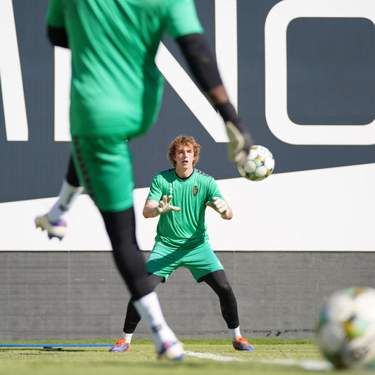Las Vegas Lights FC Hummel 2025 Short Sleeve Training Top Green