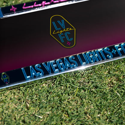 Las Vegas Lights FC Wincraft Metal License Plate Frame