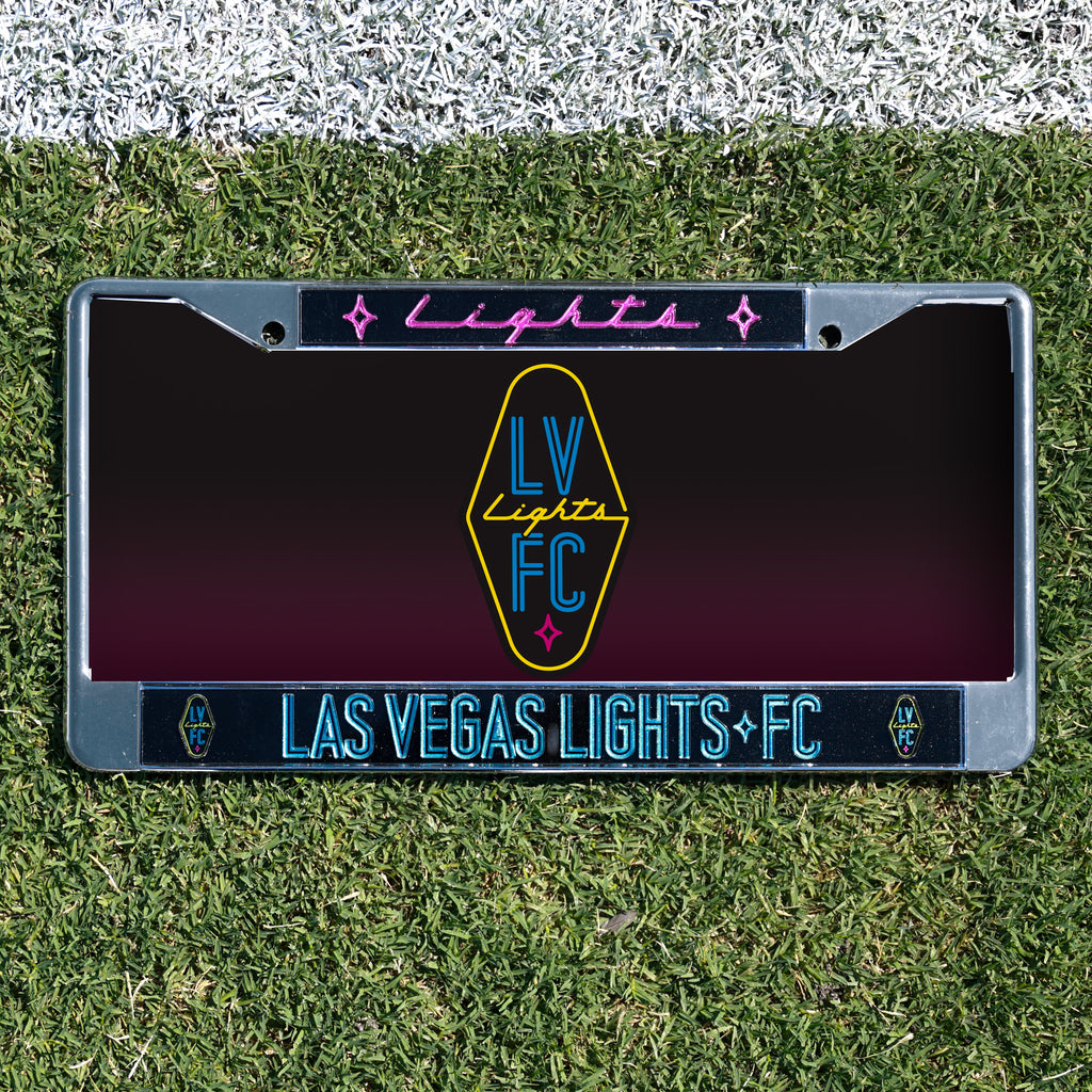 Las Vegas Lights FC Wincraft Metal License Plate Frame