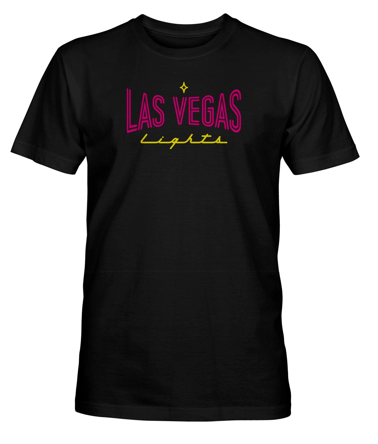 Las Vegas Lights FC 1863 FC Las Vegas/Lights Script Black Cotton T-Shirt