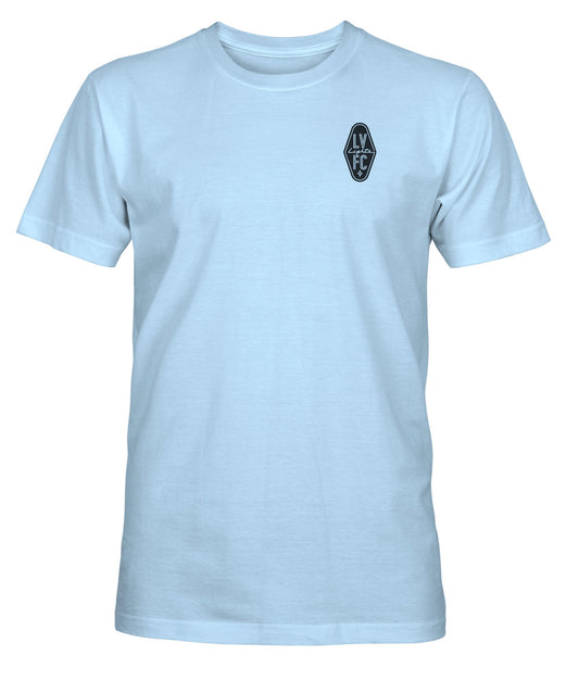 Las Vegas Lights FC 1863 FC Legacy Arched Powder Blue Cotton T-Shirt