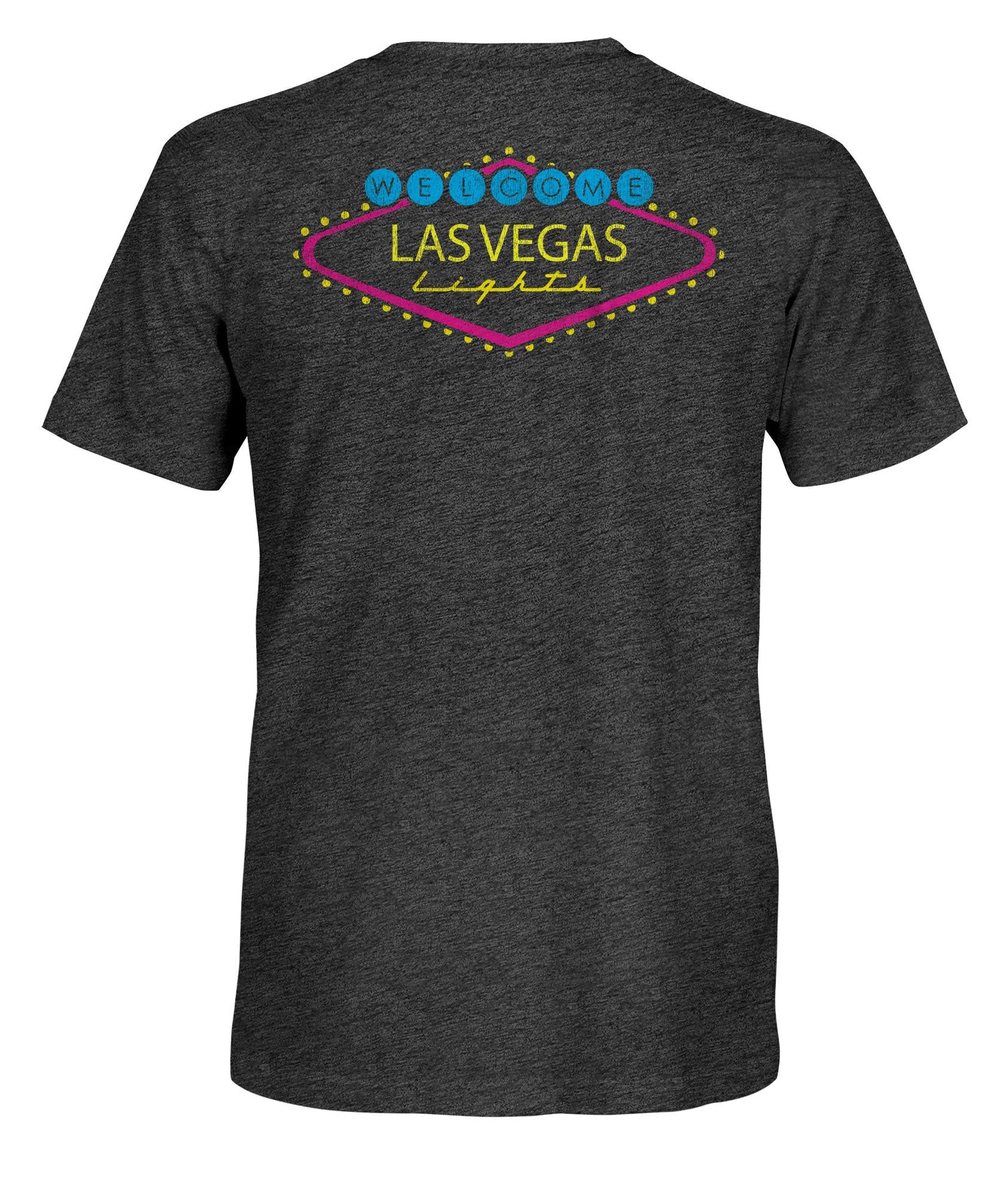 Las Vegas Lights FC 1863 FC LVFC/Welcome Sign Black Vintage Tri-Blend T-Shirt