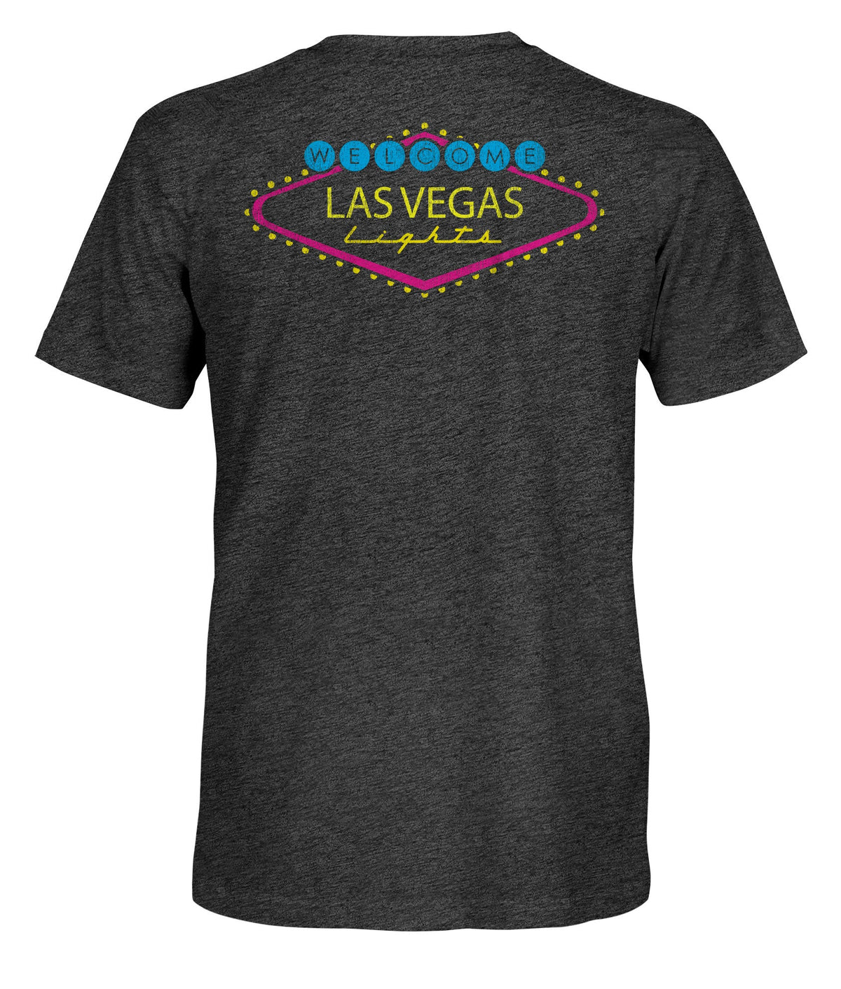 Las Vegas Lights FC 1863 FC LVFC/Welcome Sign Black Vintage Tri-Blend T-Shirt