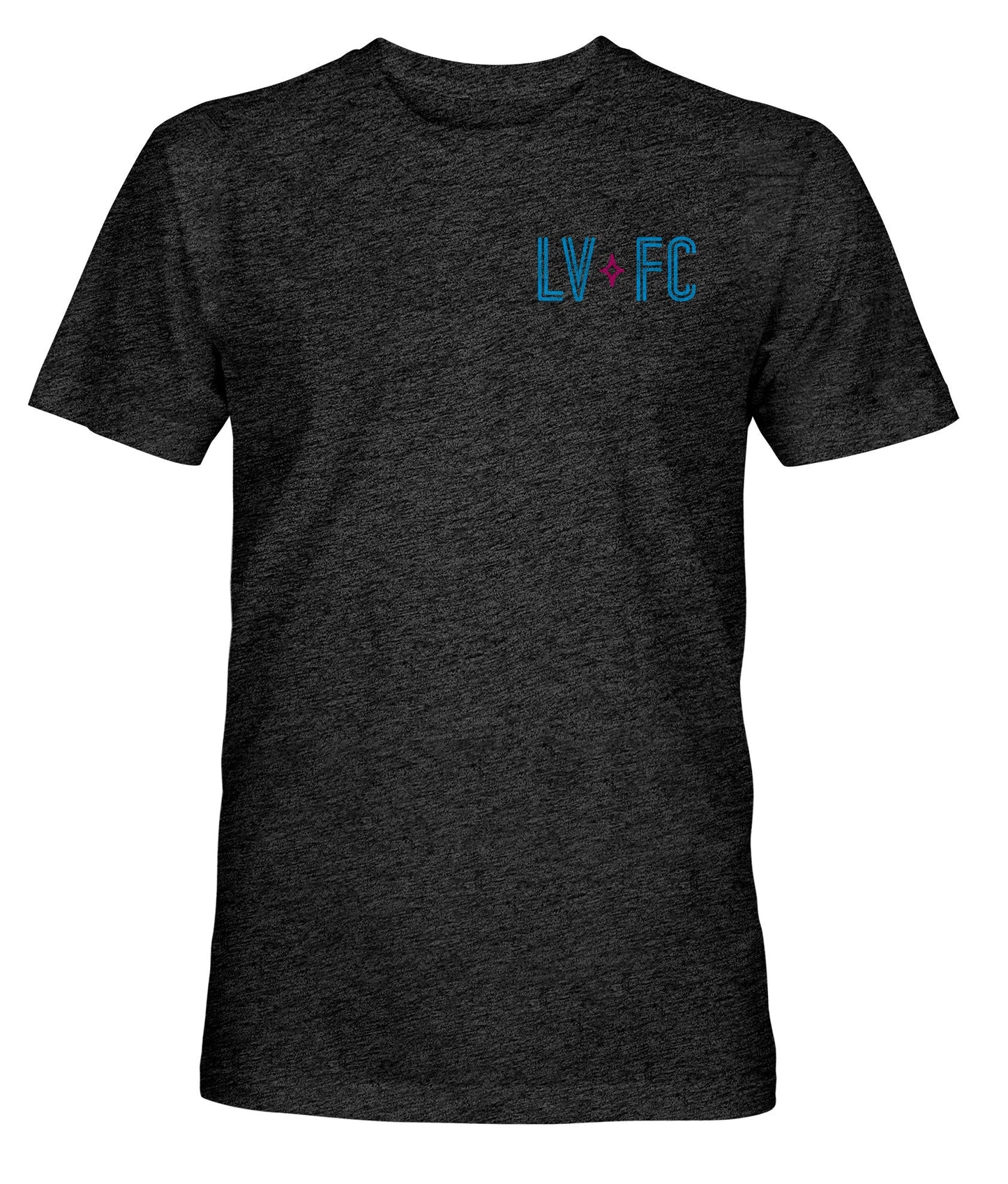 Las Vegas Lights FC 1863 FC LVFC/Welcome Sign Black Vintage Tri-Blend T-Shirt