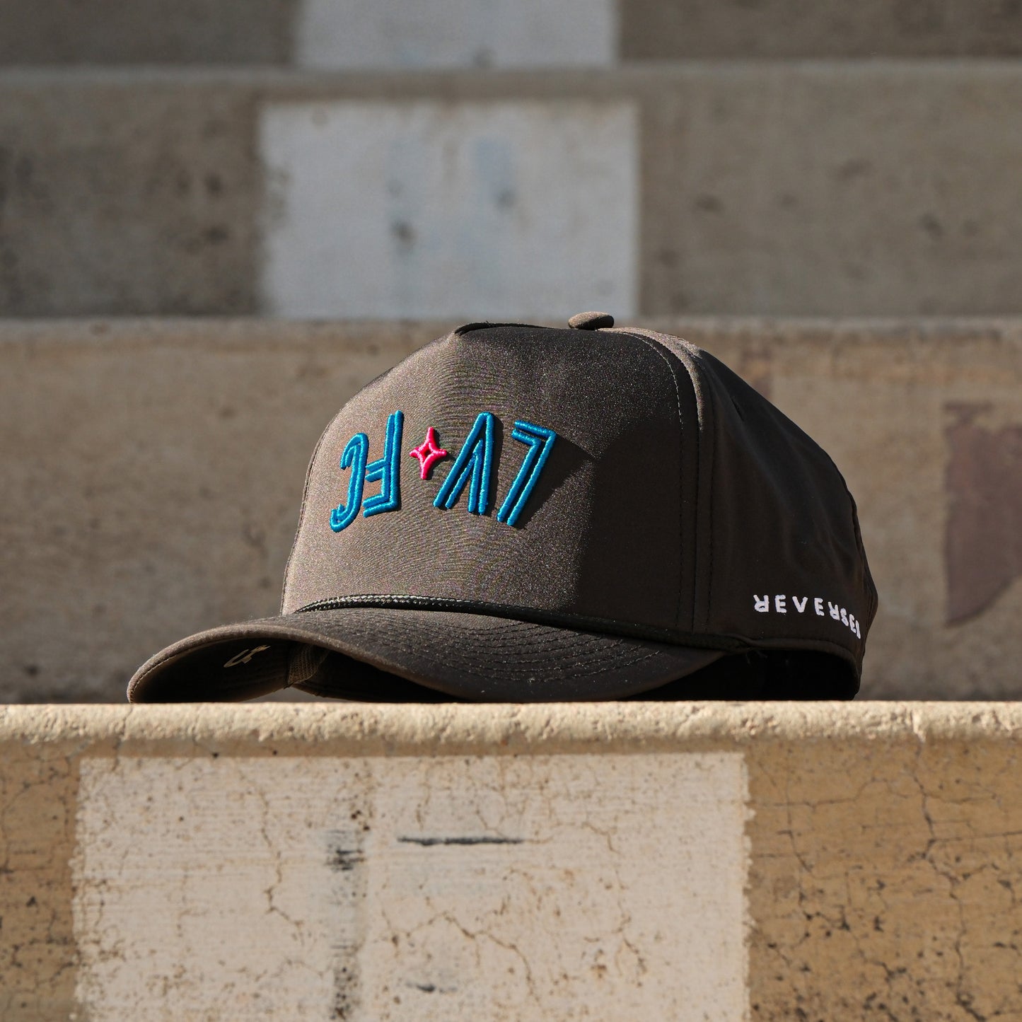 LVFC Reversed Brand Snapback Hat