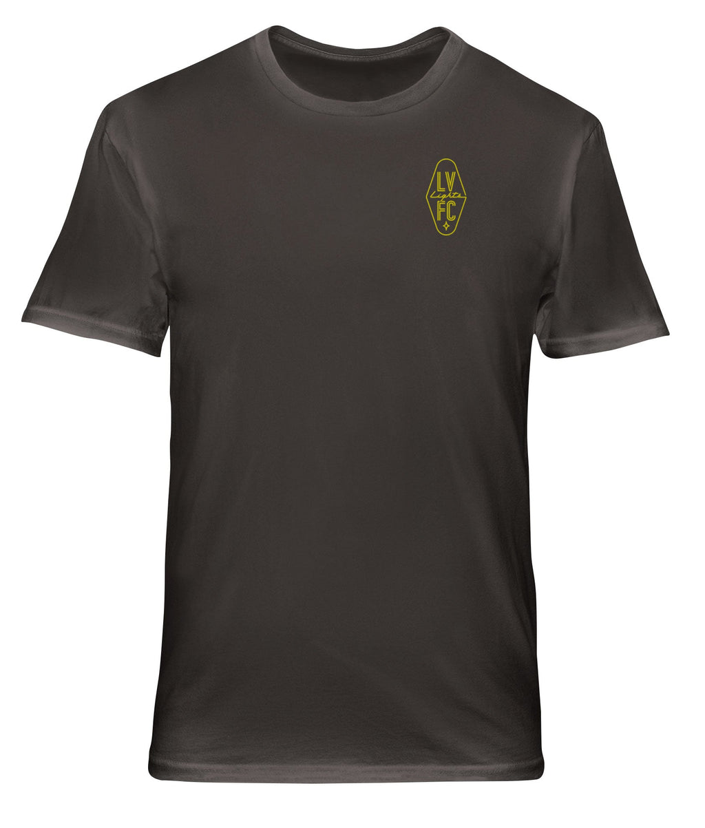 Las Vegas Lights FC 1863 FC Skyline Graphite Washed Cotton T-Shirt