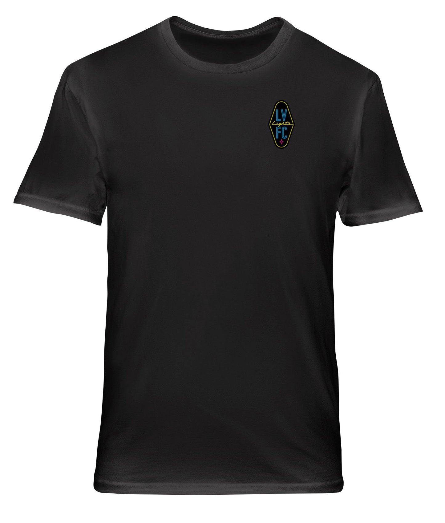 Las Vegas Lights FC 1863 FC Icon Black Cotton T-Shirt