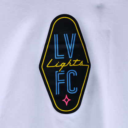 Las Vegas Lights FC Greyson Colorado White Lightweight Hoodie