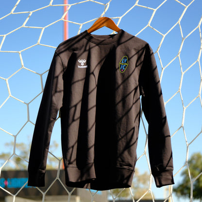 Las Vegas Lights FC Hummel GO 2.0 Crest Logo Black Sweatshirt