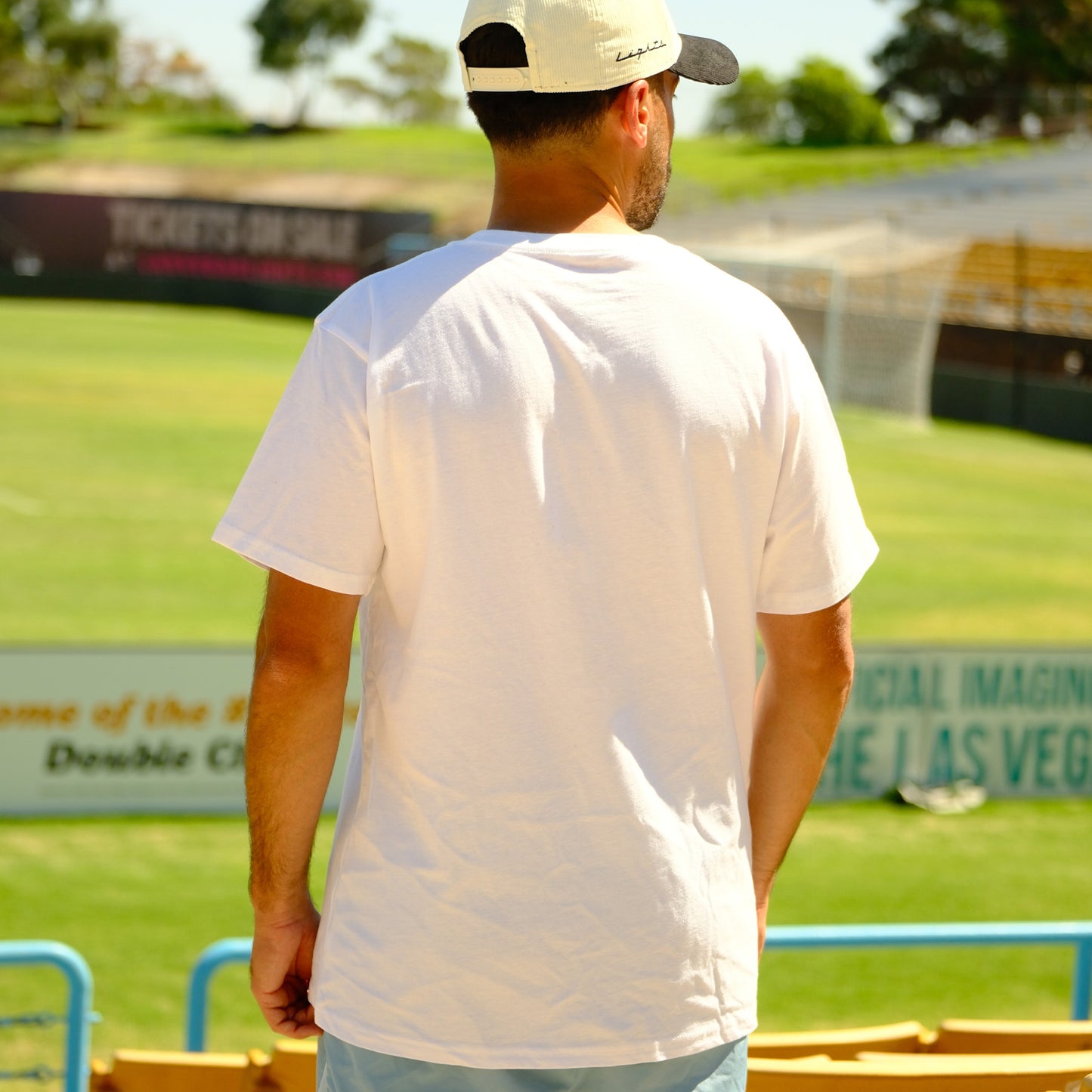 Las Vegas Lights FC League 91 All American Tee-White