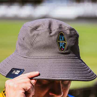 Las Vegas Lights FC New Era Crest Logo Graphite Bucket Hat