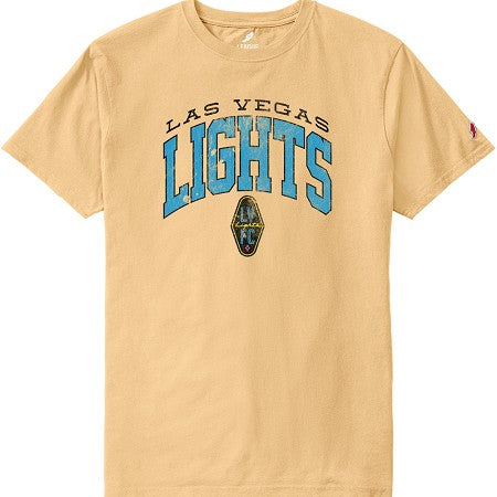 Las Vegas Lights FC League All-American Gold Cotton T-Shirt
