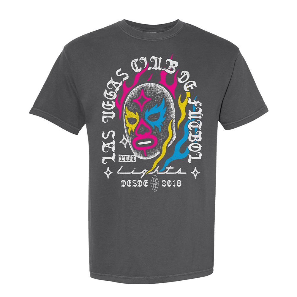 Las Vegas Lights FC Limited-Edition Luchador Tee Unisex - Ticket + Shirt Bundle