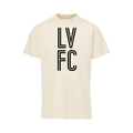 Las Vegas Lights FC MV Sport LV FC Stacked Vanilla Heavyweight Cotton T-Shirt