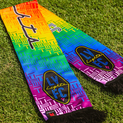 Las Vegas Lights FC Ruffneck Wear Pride Scarf