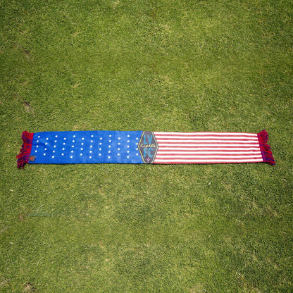Las Vegas Lights FC Ruffneck Wear USA Stripes Summer Scarf