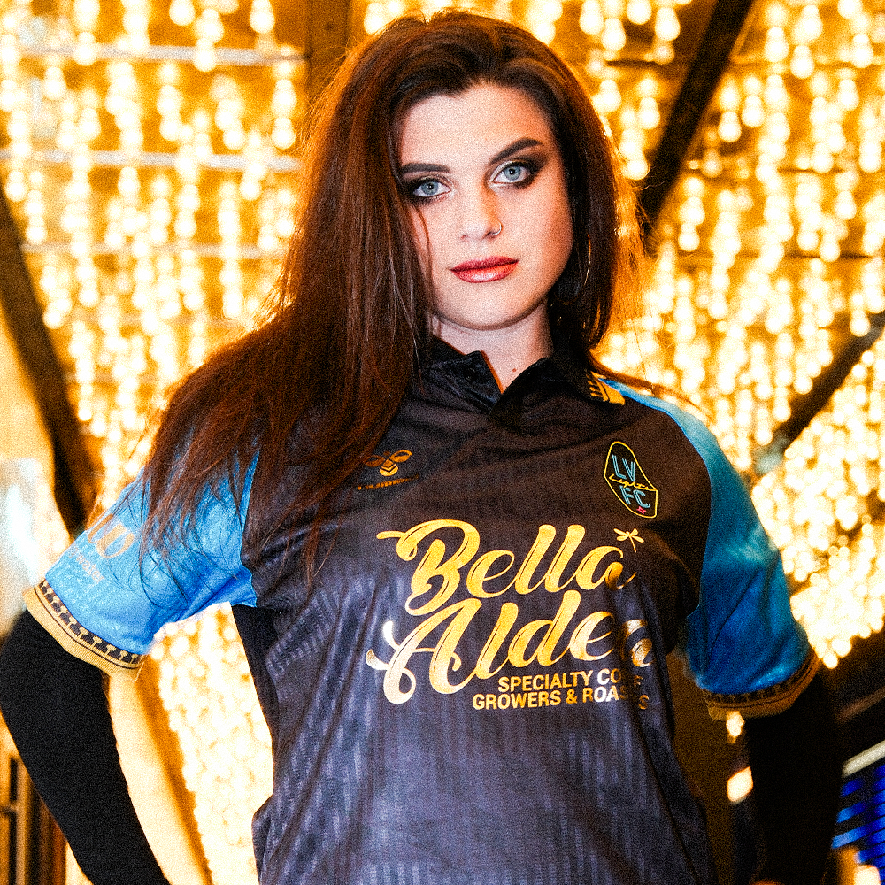Kids' Las Vegas Lights FC 2025 Downtown Gold Home Jersey
