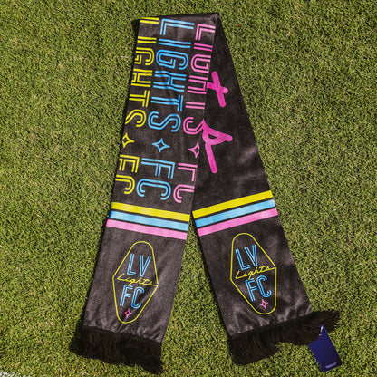 Las Vegas Lights FC Global Scarves Slot Machine Black Scarf