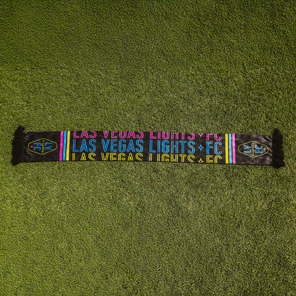 Las Vegas Lights FC Global Scarves Slot Machine Black Scarf