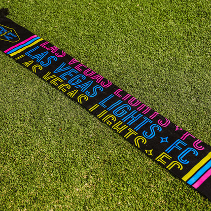 Las Vegas Lights FC Global Scarves Slot Machine Black Scarf