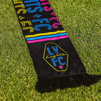 Las Vegas Lights FC Global Scarves Slot Machine Black Scarf