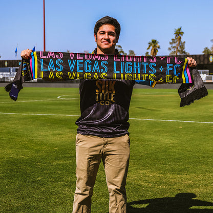 Las Vegas Lights FC Global Scarves Slot Machine Black Scarf