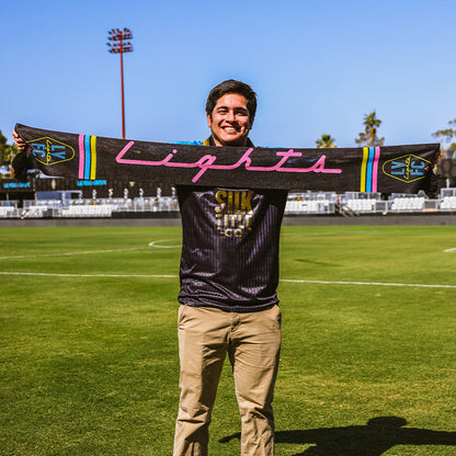 Las Vegas Lights FC Global Scarves Slot Machine Black Scarf